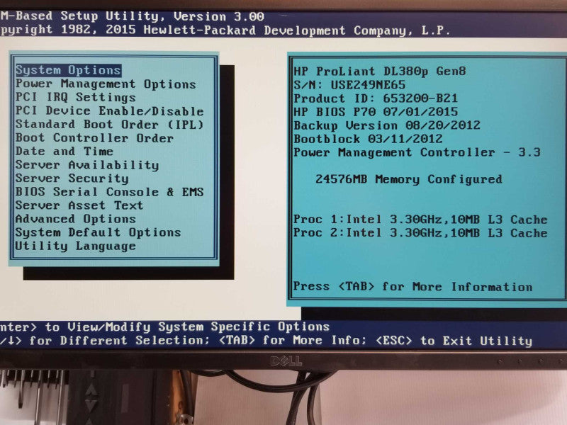 HP Proliant DL380p G8, 2x Xeon E5-2643 3.3GHz, 24GB RAM, 2x PSU, P420i, 2.5\\" _