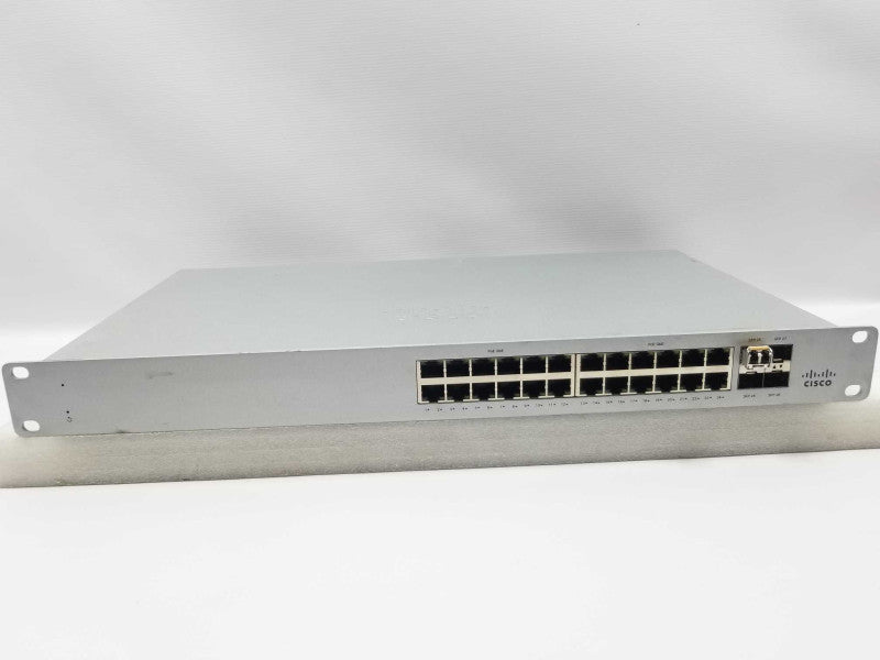 Cisco Meraki MS120-24P-HW Gigabit Ethernet Switch 24-Port PoE, \\"CLAIMED\\", QTY ~