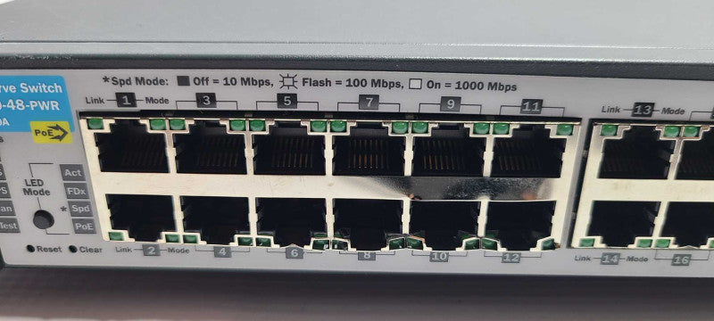 HP ProCurve 2610-48-PWR J9089A 48-Port POE Gigabit 2-Port SFP Network Switch  $