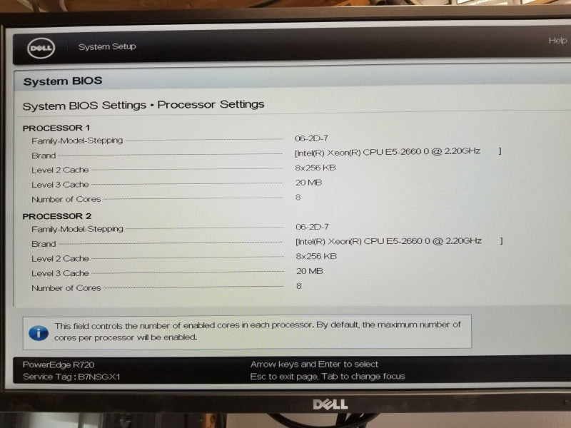 Dell PE R720, 2x Xeon E5-2660 2.2GHz, 32GB RAM, 2x PSU, 2x 3TB SAS, H710p mini _