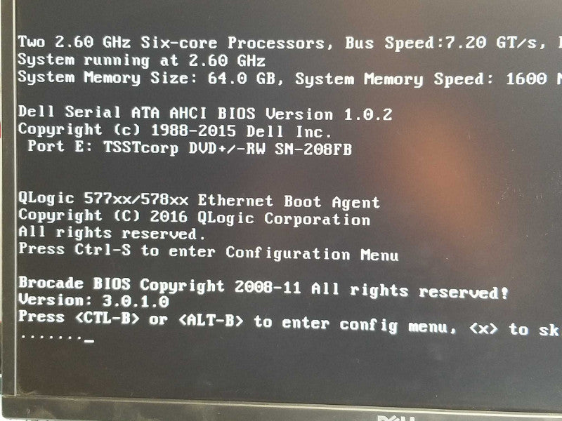 Dell PE R720, 2x Xeon E5-2630v2 2.6GHz, 64GB RAM, 2x PSU 16x 2.5\\" Bays No RAID _