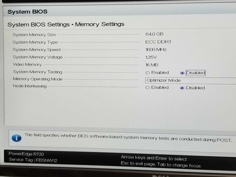 Dell PE R720, 2x Xeon E5-2630v2 2.6GHz, 64GB RAM, 2x PSU 16x 2.5\\" Bays No RAID _