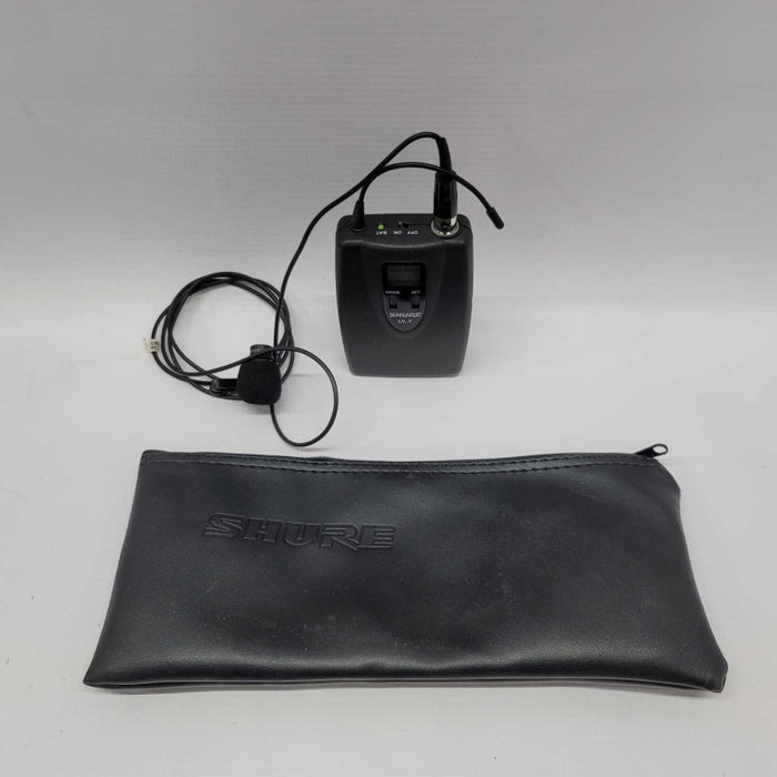 Shure ULX1 J1 Belt Pack J1 554-590 MHz + Battery w/Lapel Mic
