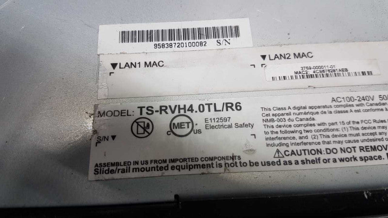 Buffalo TS-RVH4.0TL/R6 TeraStation Pro Rackmount Network Attached Storage #