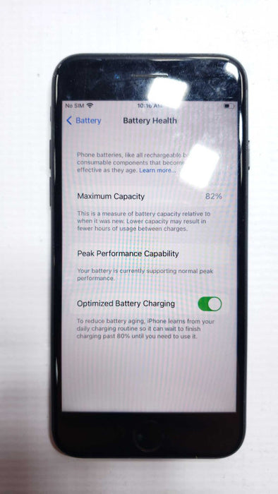 Apple iPhone 7 128GB Black A1778 Unlocked Good [