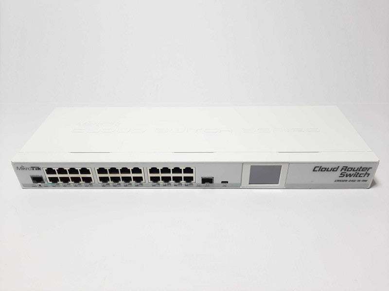 Mikrotik CRS125-24G-15-RM Cloud Router Switch 1x SFP 24x GigEth +