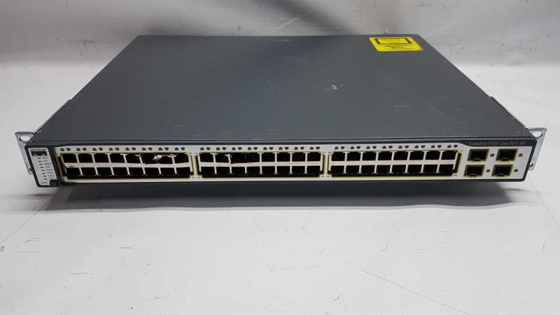 Cisco Catalyst 3750 series PoE-48 WS-C3750-48PS-S / FACT RESET READ #