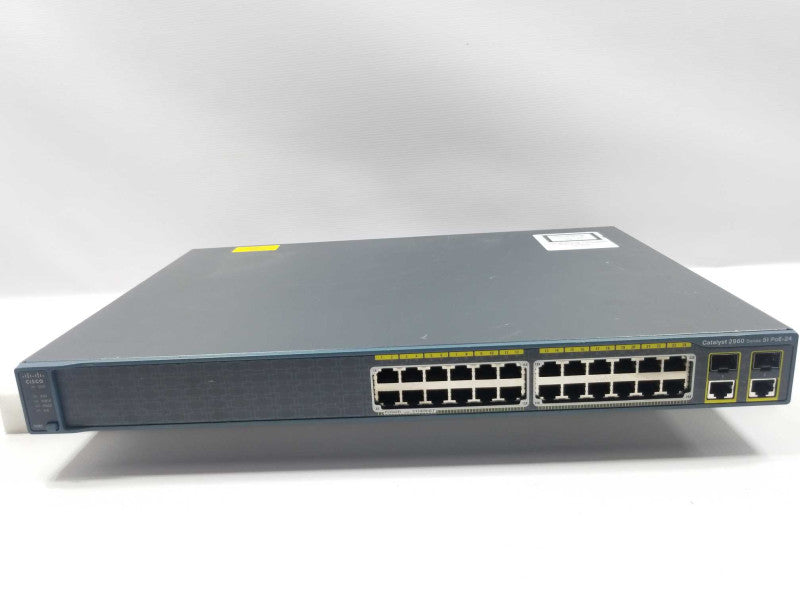 Cisco WS-C2960-24PC-S 2960 24 Ports PoE Fast Ethernet Network Switch  ~