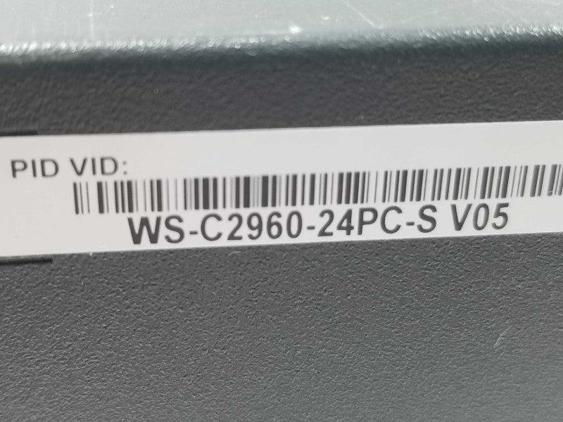 Cisco WS-C2960-24PC-S 2960 24 Ports PoE Fast Ethernet Network Switch  ~