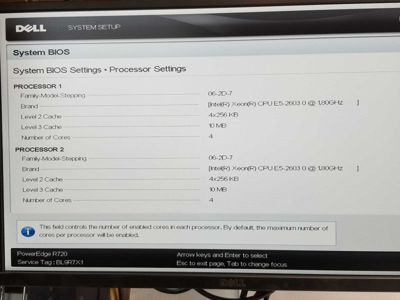 Dell PE R720, 2x Xeon E5-2603 1.8GHz, 32GB RAM, 2x PSU, No RAID, 3.5\\" _