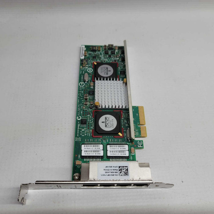 Dell 0R519P R519P Broadcom 4 Ports PCI-E 10/100/1000 Quad Gigabit Ethernet