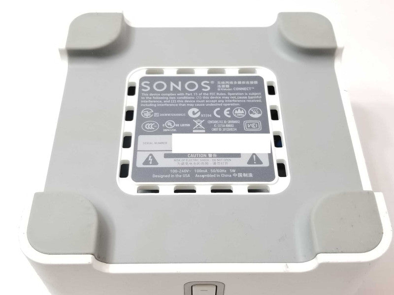 Sonos connect Music Streamer, Factory reset, Unknown Version _