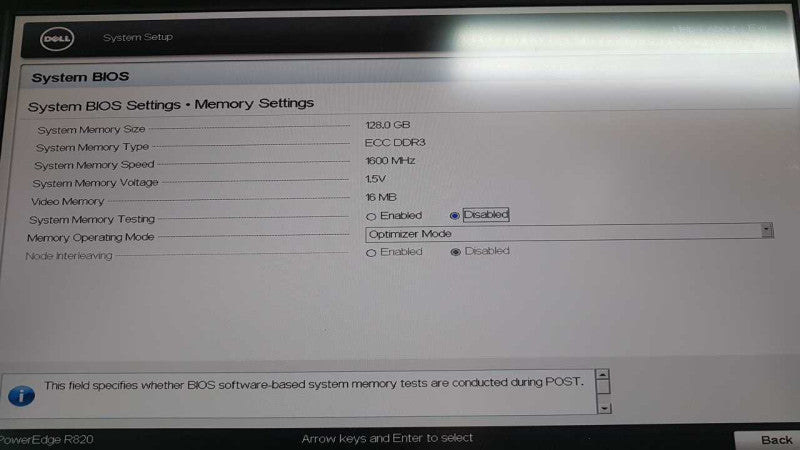 Dell Poweredge R820 4x Xeon E5-4650 @ 2.70ghz / 16gb ram / READ #