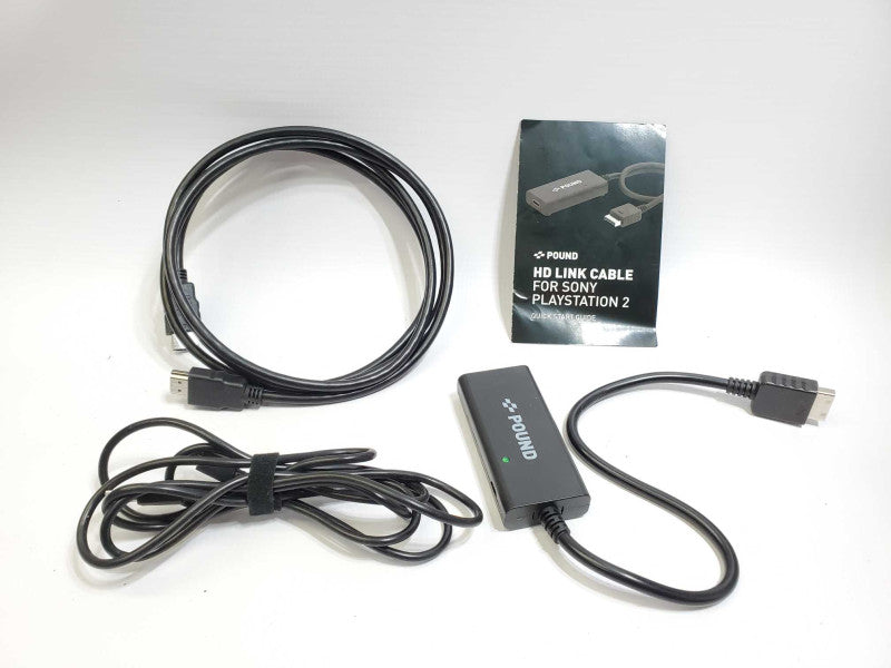 Pound Technology HD Link Cable for PlayStation 2 HDMI ADDAPTER for PS1 PS2 & PS3 OPENBOX
