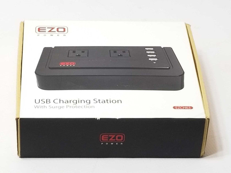New Ezo USB Charging Station with Surge Protection EZCH63 _