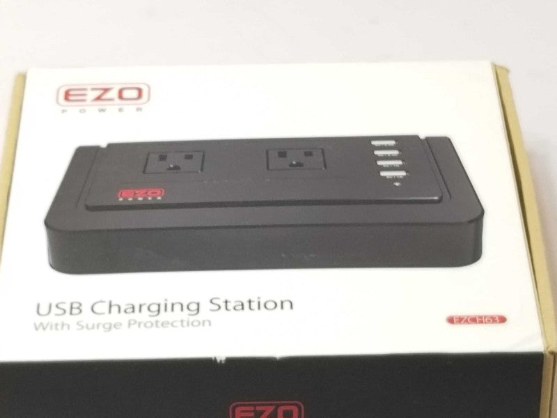 New Ezo USB Charging Station with Surge Protection EZCH63 _