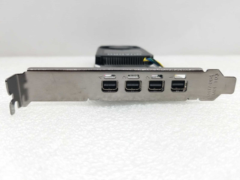Dell NVidia Quadro P1000 4GB GDDR5 PCIe 4x miniDP LP Graphics Video Card 01DX7 ~