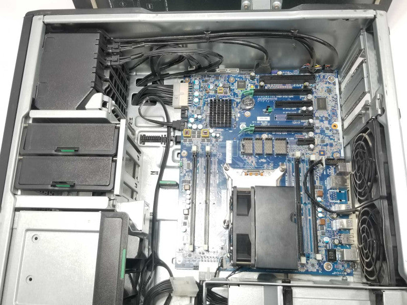 HP WorkStation Z640 Desktop BareBones, NO CPU / RAM / RAID / HDDs, AS-IS PARTs ~