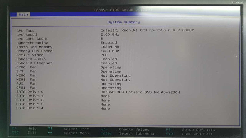 Lenovo Thinkstation D30 2x Xeon E5-2620 @ 2.00ghz / 16gb ram / Quadro K620 #