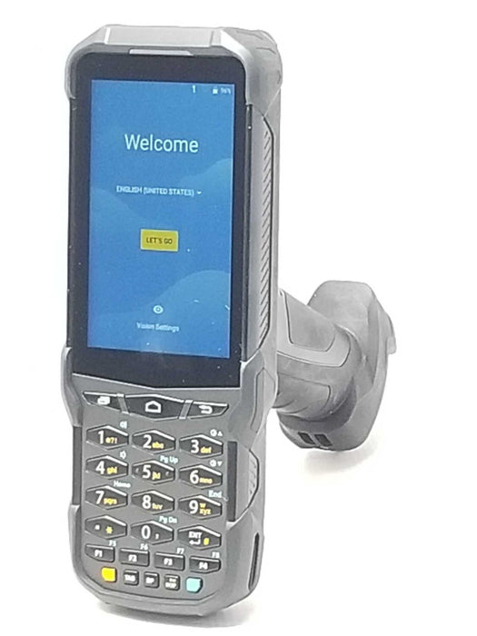 Point Mobile PM550 P550GPL3398E0T Android Barcode Scanner, Factory reset _