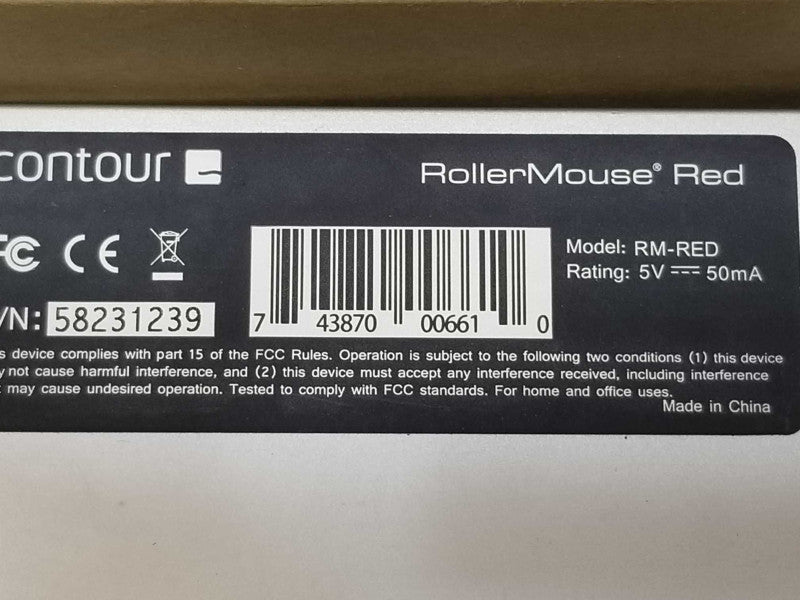 Contour RM-RED Roller Mouse Red Plus _