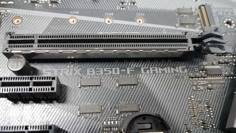 strix B350-F Gaming AM4 AMD Motherboard / READ #