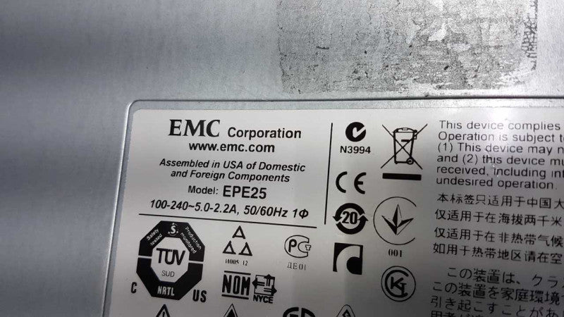 EMC EPE25 VNXe 3150 storage array / 2x ctrl / 2 x psu / 22x 2.5\\" Caddies  #