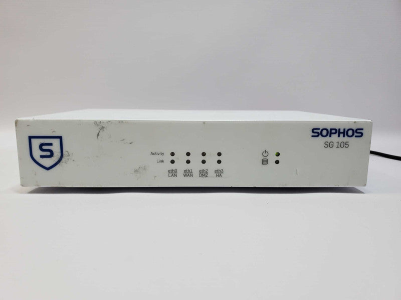 Sophos SG-105 Rev 2 UTM Firewall Security Appliance 4-Port (