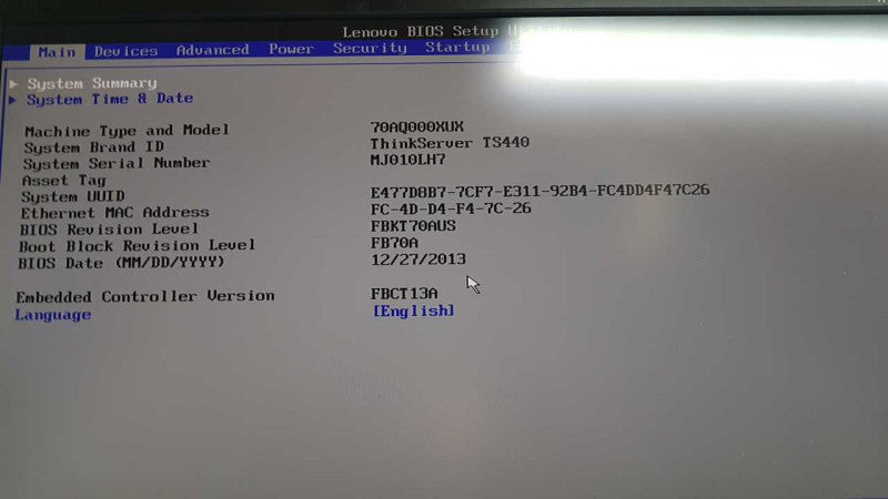 lenovo thinkstation TS440 Xeon E3-1225 V3 @ 3.20ghz / 24gb ram / 9240-8i Raid #