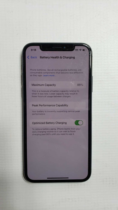 Apple iPhone X A1901 Space Gray 64G Unlocked READ [