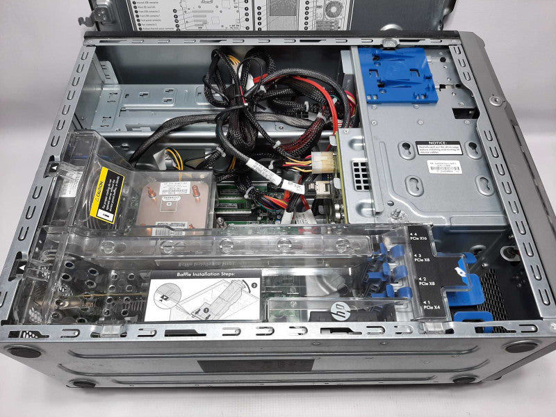 HP ProLiant ML310e Gen8 v2 Xeon E3-1240 v3 @ 3.40GHz 8GB RAM B120i SAS2308-IT  +