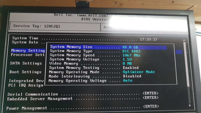 Dell Poweredge R710 2x Xeon E5620 @ 2.40ghz / 48gb ram / 0T954J raid Ctrl #