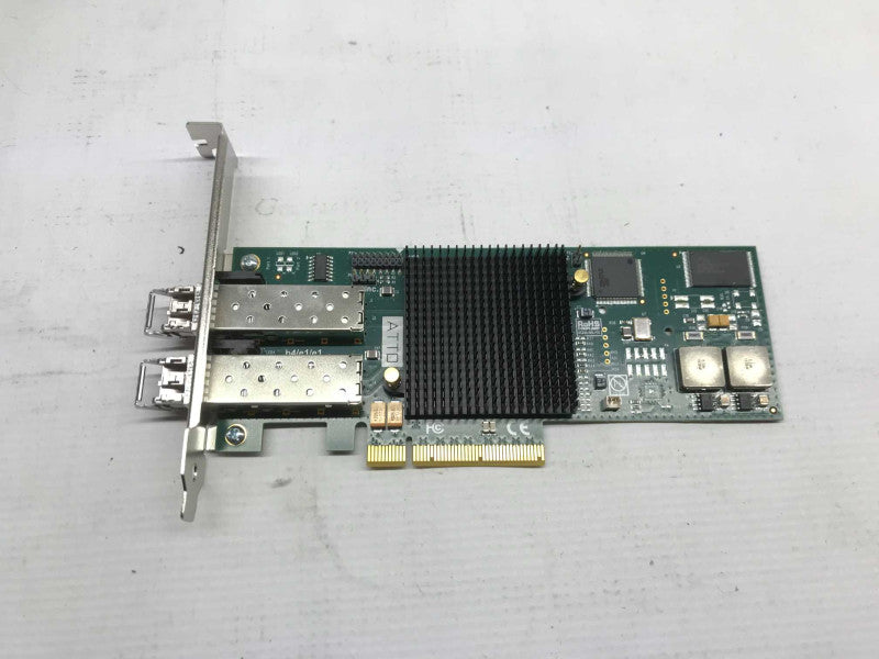 ATTO Celerity FC82EN Dual Port Fibre Channel 8Gb/s PCIe Card W/2X AVAGO SFPs