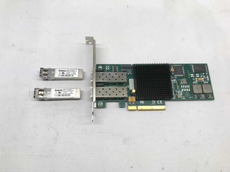 ATTO Celerity FC82EN Dual Port Fibre Channel 8Gb/s PCIe Card W/2X AVAGO SFPs