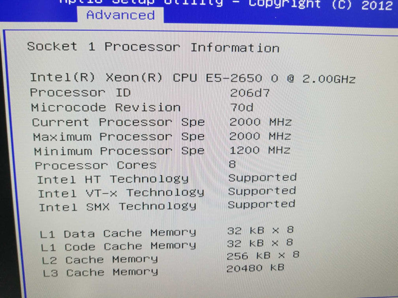 Cisco UCS C220 M3 UCSC-C220-M3S 2x E5-2650 2.0GHz 8C/32GB NO HDDs, QTY ~