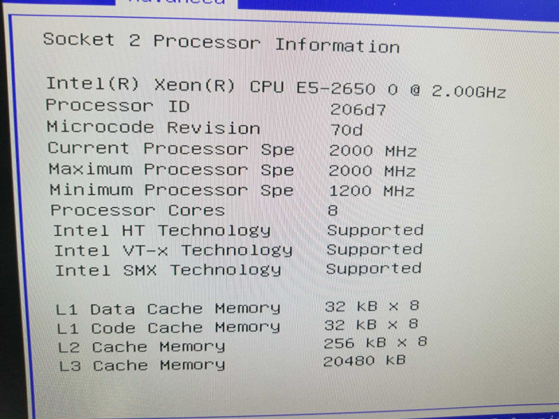 Cisco UCS C220 M3 UCSC-C220-M3S 2x E5-2650 2.0GHz 8C/32GB NO HDDs, QTY ~