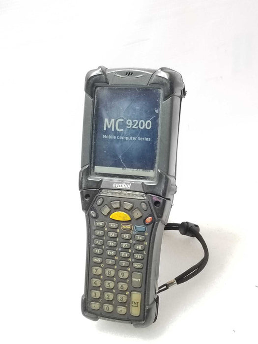 Symbol MC92No-GJ0SYGYA6WR Bar Code scanner for parts, Powers on, Read _