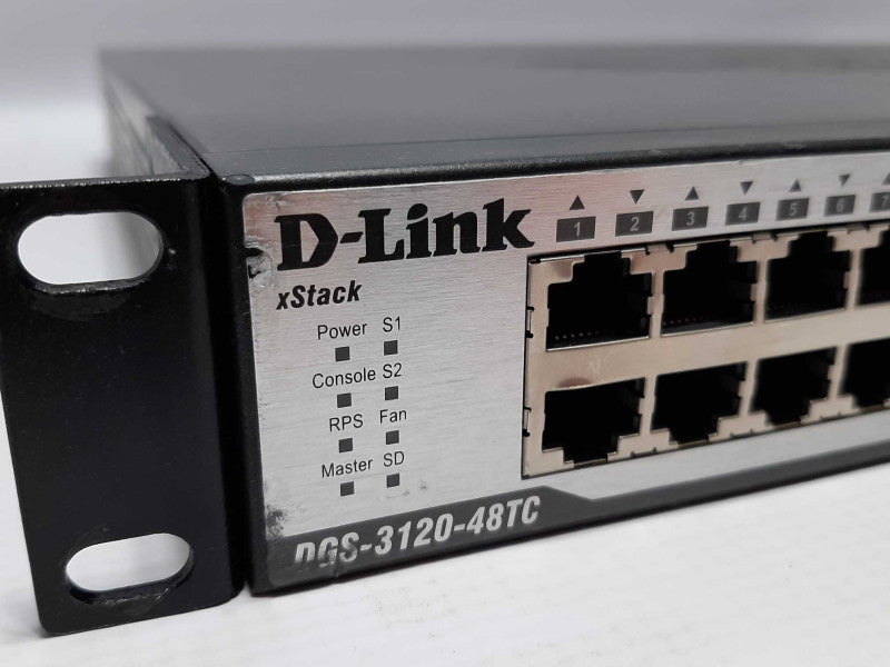 D-Link DGS-3120-48CT 48-Port Managed Gigabit Ethernet Switch - Noisy Fan +