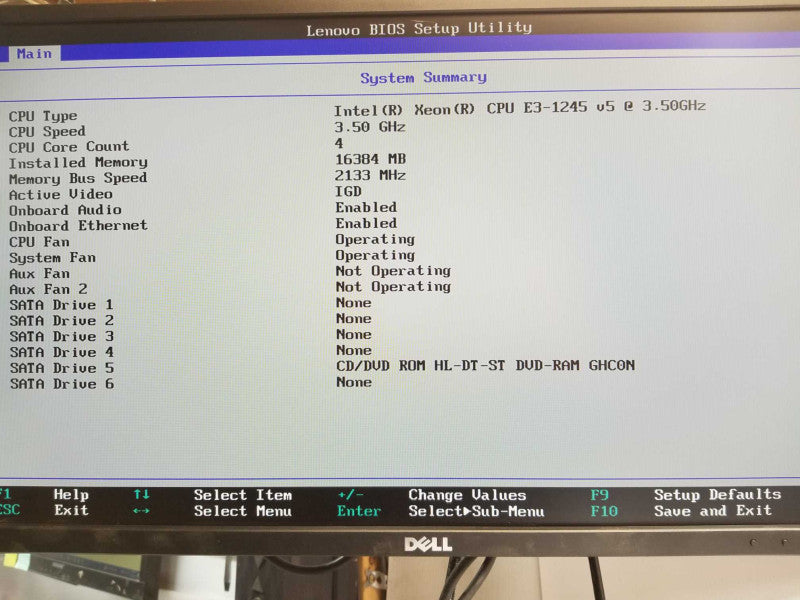 Lenovo ThinkStation P310, Xeon E3-1245v5 3.5GHz, 16GB DDR4, 1x 3.5\\" HDD Caddy _