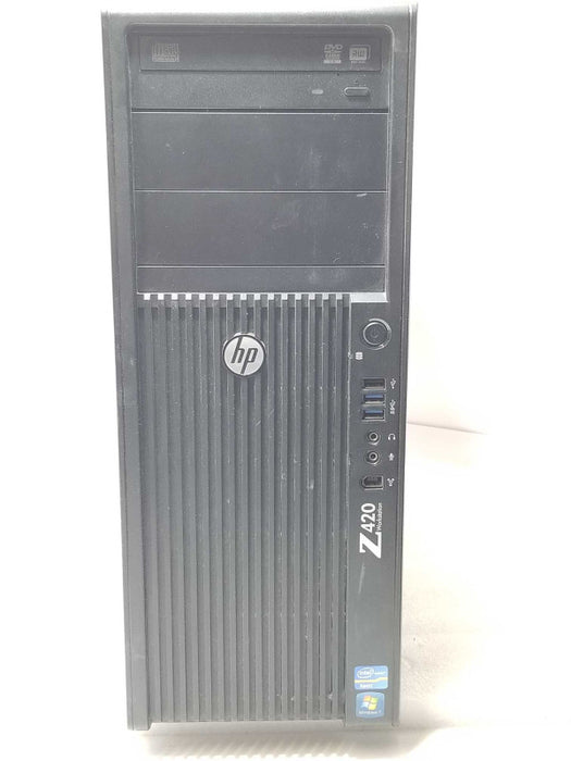 HP Z420 WS, Xeon E5-1650 3.2GHz, 8GB RAM, FirePro W7000 4GB GPU, 2x HDD Trays _
