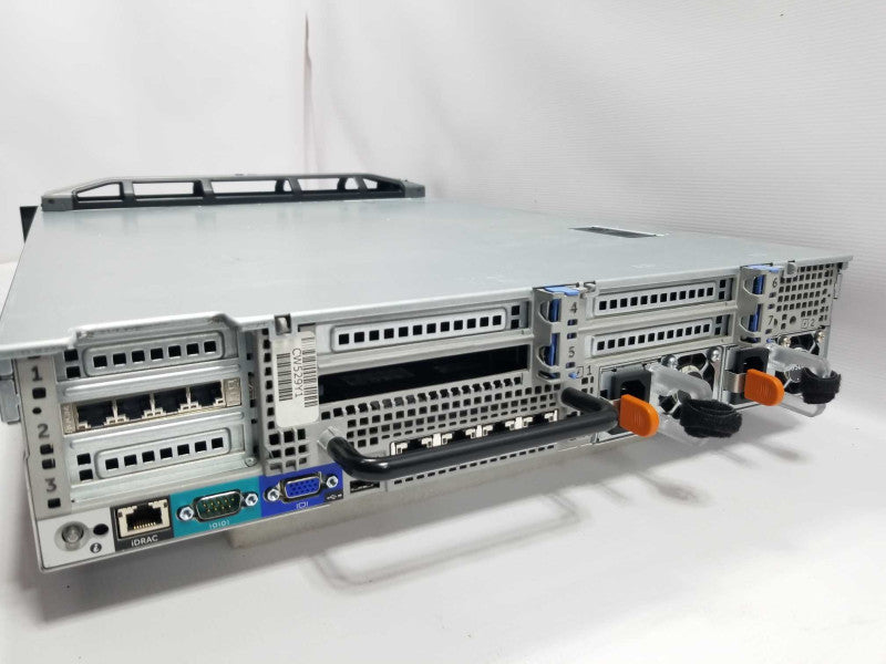 Dell PowerEdge R720, 2x Xeon E5-2630 2.3GHz 6C/64GB, H710p Mini, 8x 400GB SAS SSDs ~