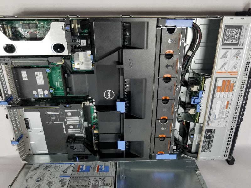 Dell PowerEdge R720, 2x Xeon E5-2630 2.3GHz 6C/64GB, H710p Mini, 8x 400GB SAS SSDs ~