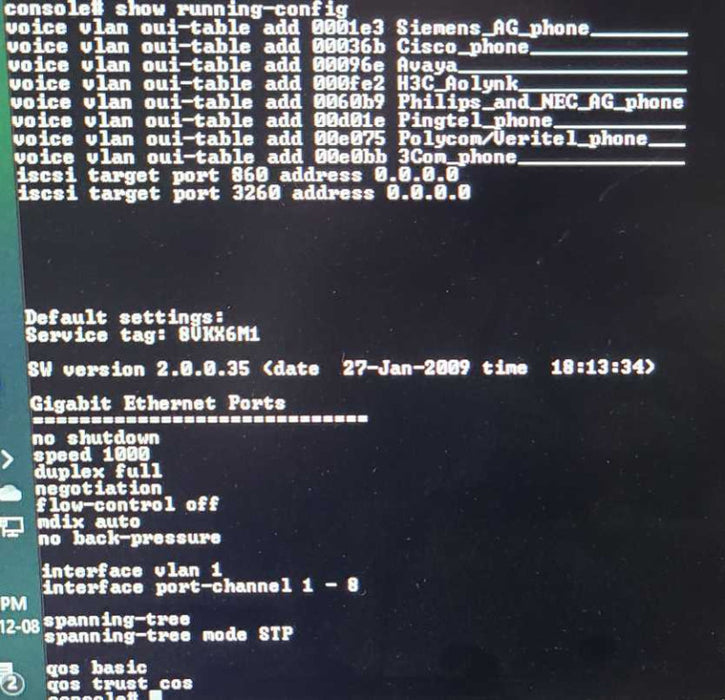 Dell PowerConnect 5424 24-Port Gigabit EthernetLayer 3 4-Port  Managed Switch $