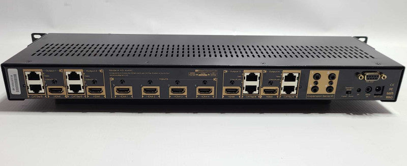 Key Digital KD-4x4XC 4In/4Out HDMI Via Cat5/Cat6e Matrix Switch ChampionSeries $