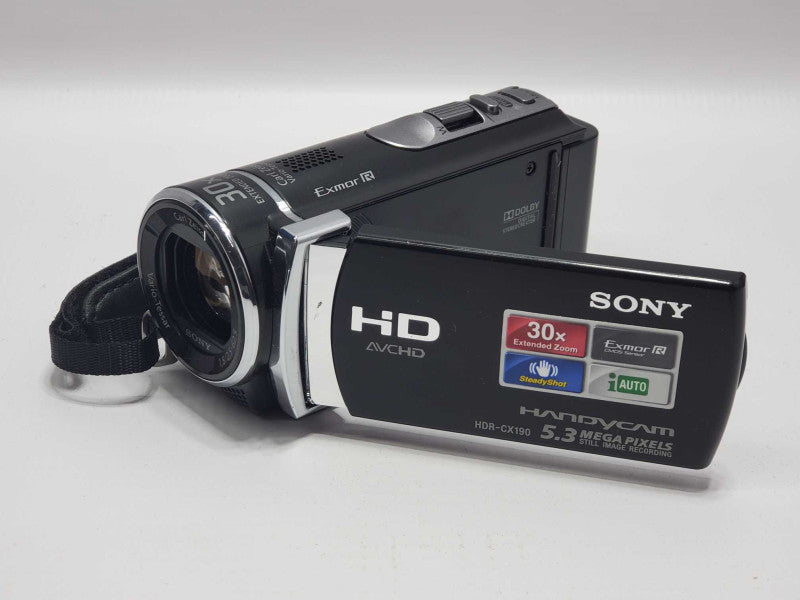 SONY HDR-CX190 5.3MP Digital Camcorder |