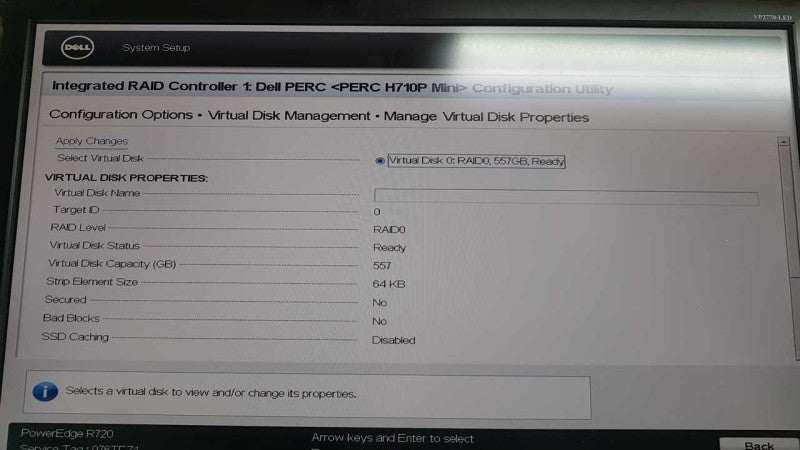 Dell Poweredge R620 2x Xeon E5-2630 V2 @ 2.60ghz / 64gb ram / H710P Raid #