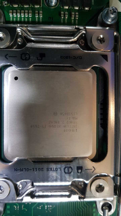 Dell Poweredge R720 2x Xeon E5-2650 @ 2.00ghz / No ram / no HDS #
