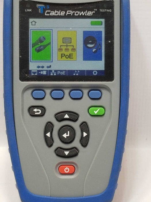 T3 innovation Cable Prowler CB100 Cable tester, Tested to power on, AS-IS _