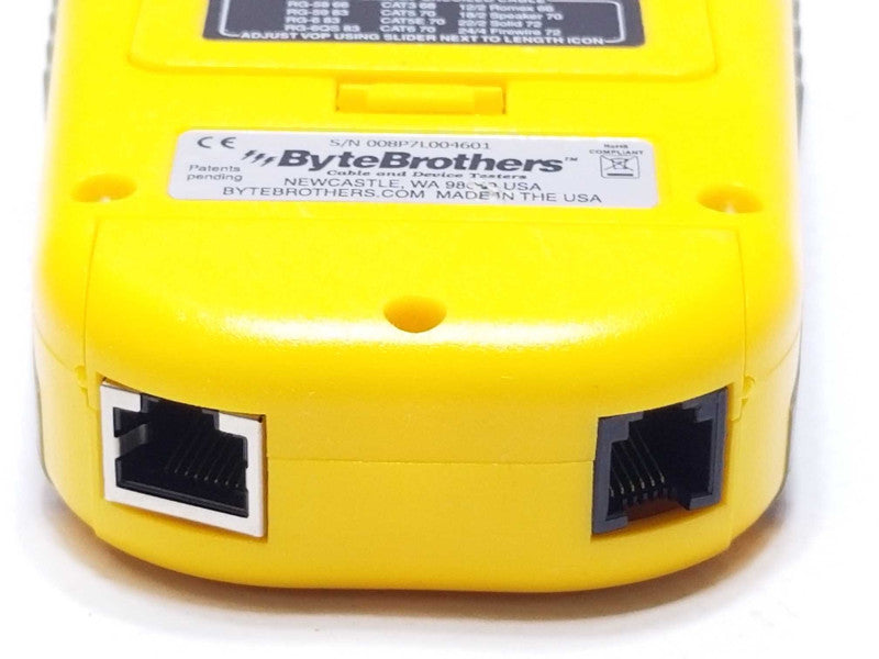 Byte Brothers Low Voltage Pro LVPRO 3 Cable tester only, Powers on, AS-IS SEE _