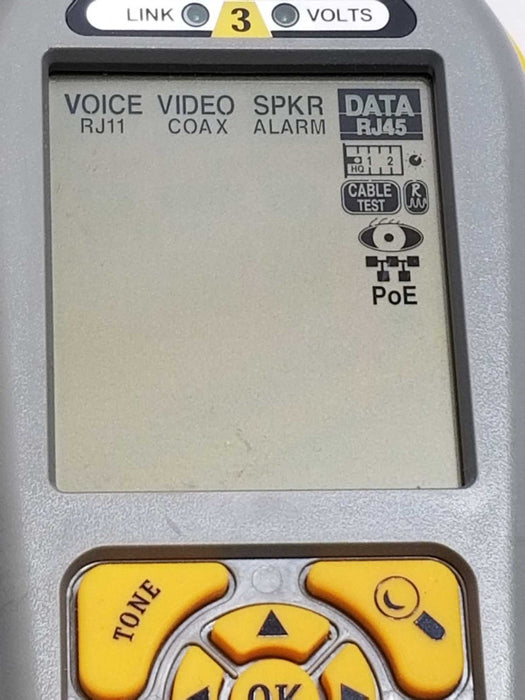 Byte Brothers Low Voltage Pro LVPRO 3 Cable tester only, Powers on, AS-IS SEE _